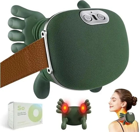 Neck Massager with Heat for Pain Relief Deep Tissue,Shoulder & Back Massager,Masajeador De Espalda Y Cuello Shiatsu Neck and Back Massager 2026 (Upgraded Version) Lightweight Gift