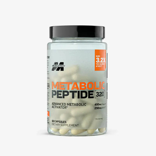 Muscletech Metabolic Peptide 320 | Stimulant-Free Peptide Formula | 30 Servings