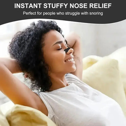 Sleep Aid Nose Strip, 20/50Pcs Multiple Quantities Sleep Massage Nose Strip, Nasal Congestion Night Relief Strip, Suitable for Men and Women Snoring, Comfortable, Breathable, Durable, Healthcare