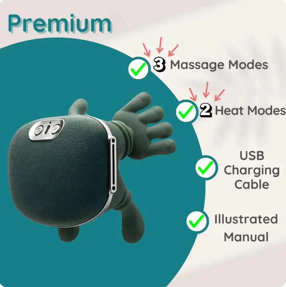 Neck Massager with Heat for Pain Relief Deep Tissue,Shoulder & Back Massager,Masajeador De Espalda Y Cuello Shiatsu Neck and Back Massager 2026 (Upgraded Version) Lightweight Gift