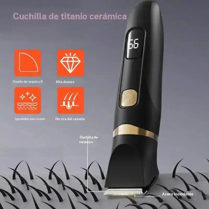 Intelligent Electric Body Shaving Device - Body Trimmer - for Trimming Underarm Hair, Groin Area, Private Parts, Suitable for Both Men and Women - Replaceable Head