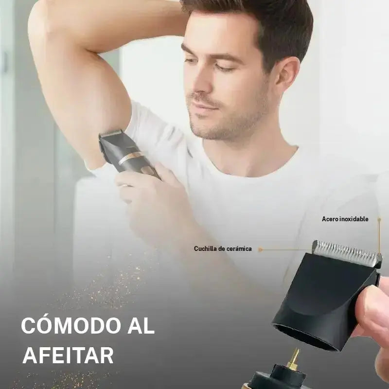 Intelligent Electric Body Shaving Device - Body Trimmer - for Trimming Underarm Hair, Groin Area, Private Parts, Suitable for Both Men and Women - Replaceable Head